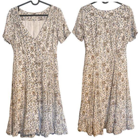 Free People Magnolia Mini Dress Floral S - Picture 4 of 8